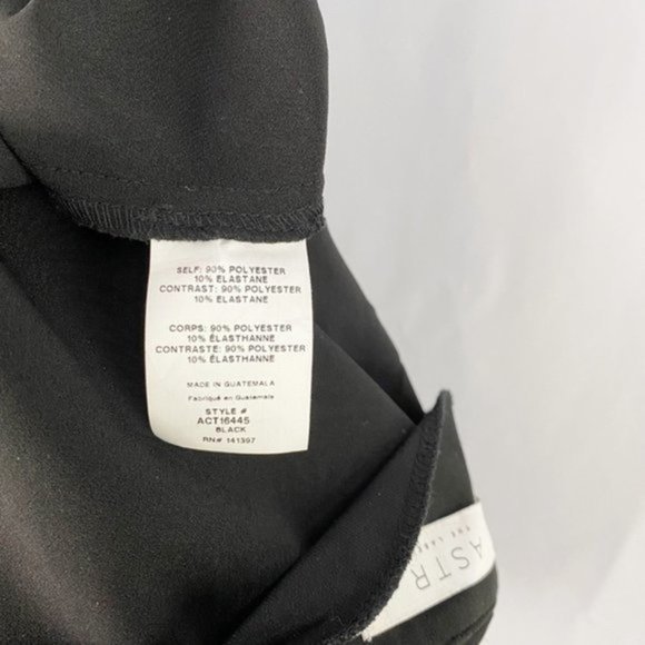 Astr The Label Isolde One Shoulder Bodysuit Black - Picture 5 of 9